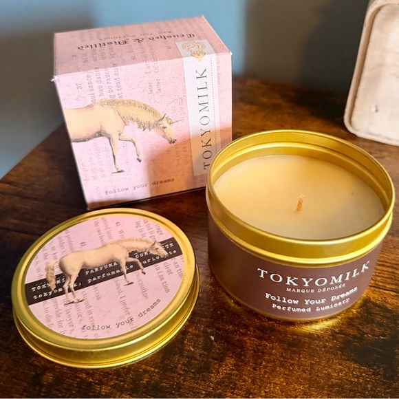 Tokyomilk Other - TokyoMilk Follow Your Dreams Candle - Gold